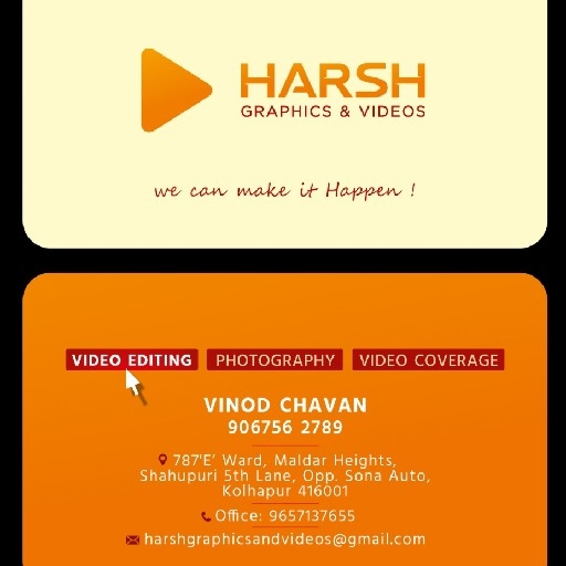 Harsh Graphics And Video's logo